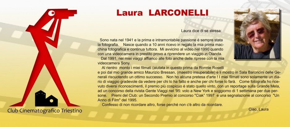 SCHEDA LARCONELLI LAURA