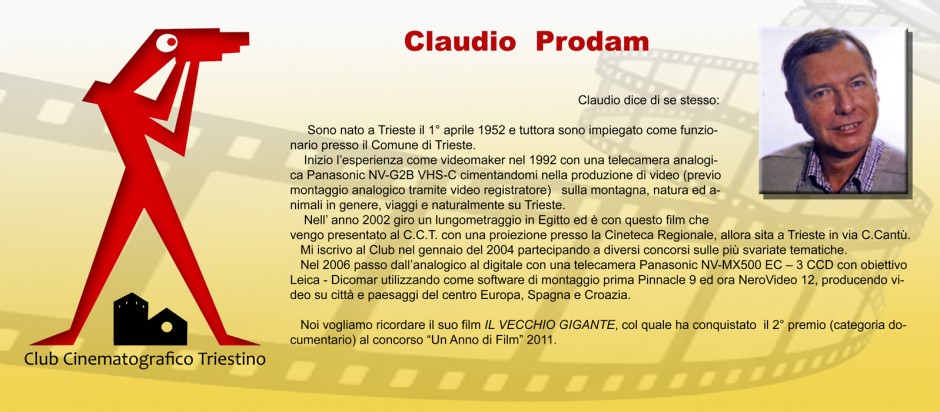 SCHEDA PRODAM CLAUDIO