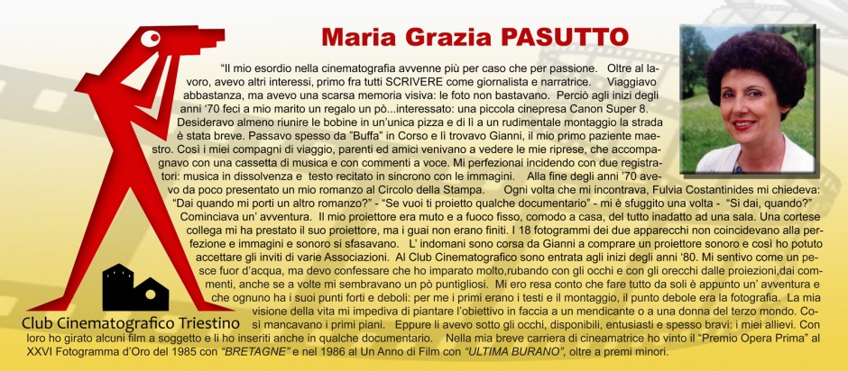 SCHEDA PASUTTO MARIA GRAZIA