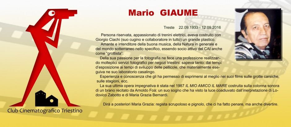 SCHEDA GIAUME MARIO